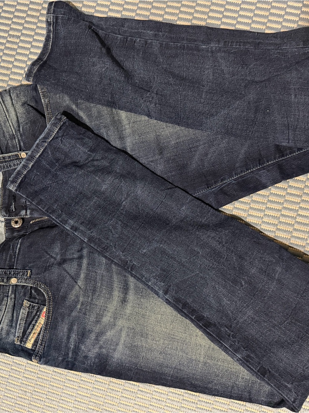 Diesel Slim Jeans in Dark Indigo Blue